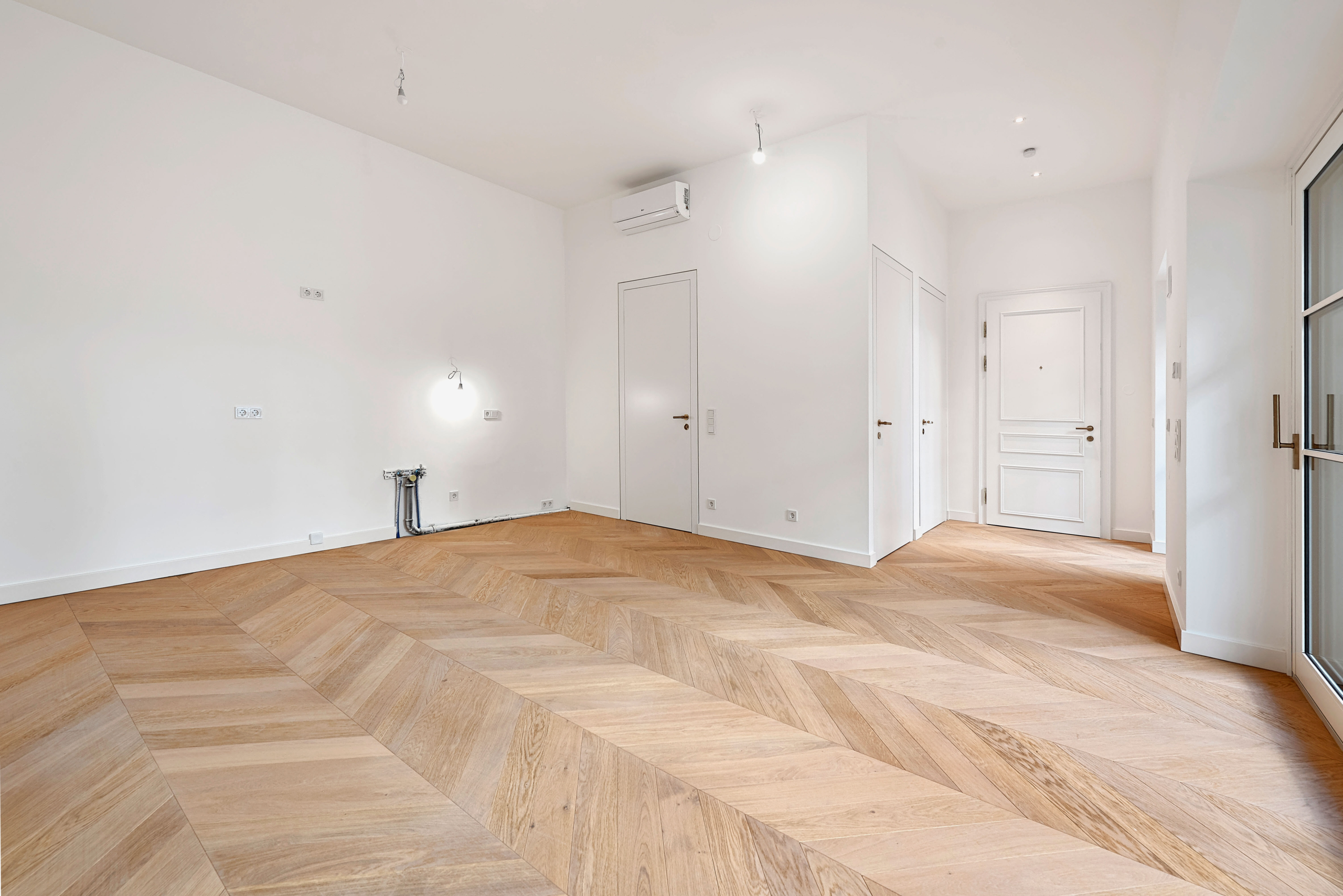 Wohnraum mit Küche Wohnraum mit Küche