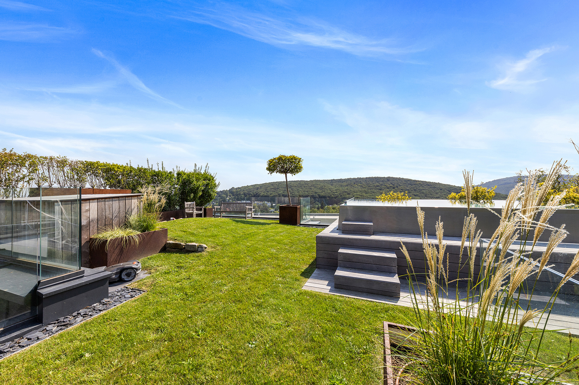 Dachgarten mit Pool Dachgarten mit Pool
