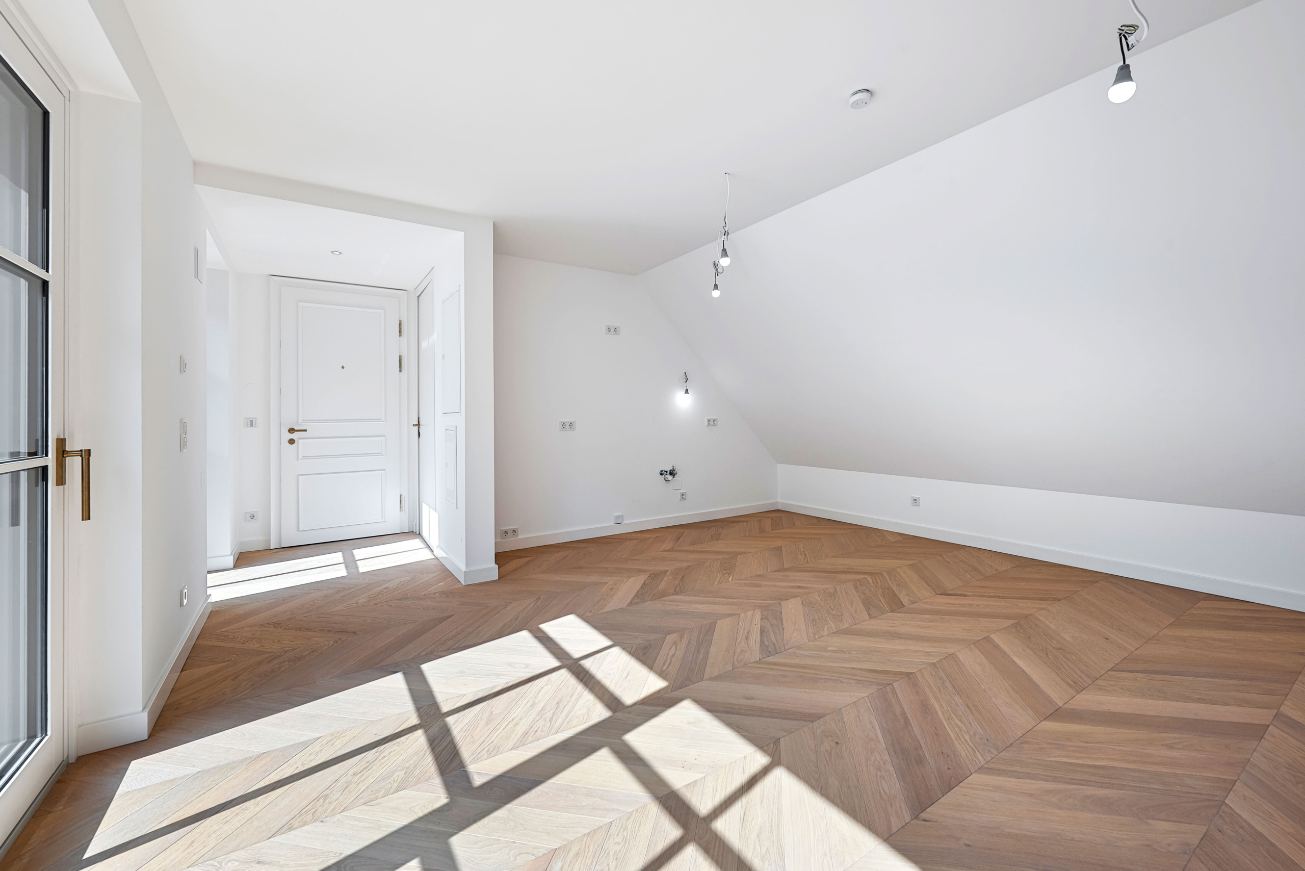 Wohnraum mit Küche Wohnraum mit Küche