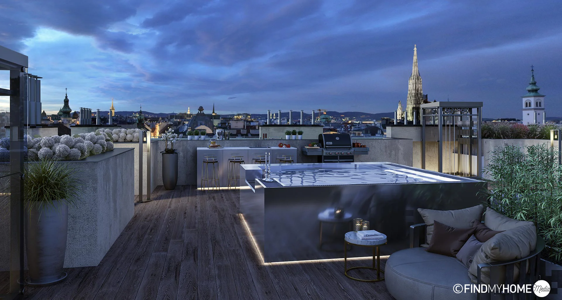 Dachterrasse/ Symbolbild Dachterrasse/ Symbolbild