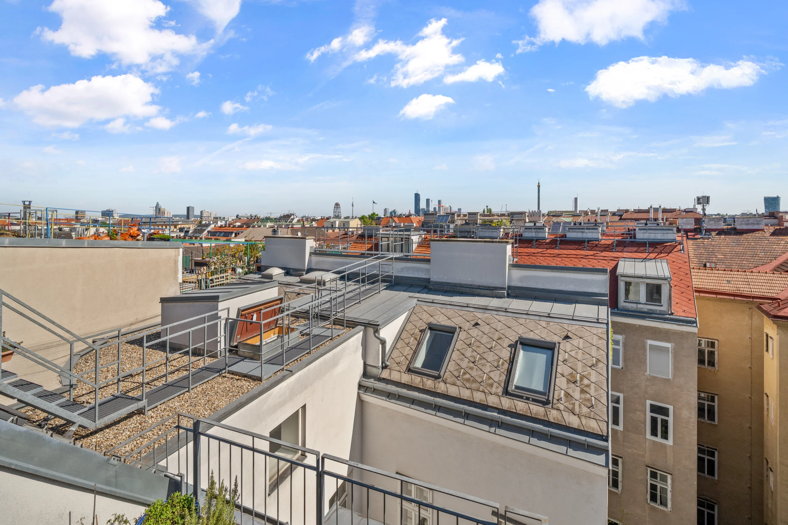 Blick über die Terrasse Blick über die Terrasse