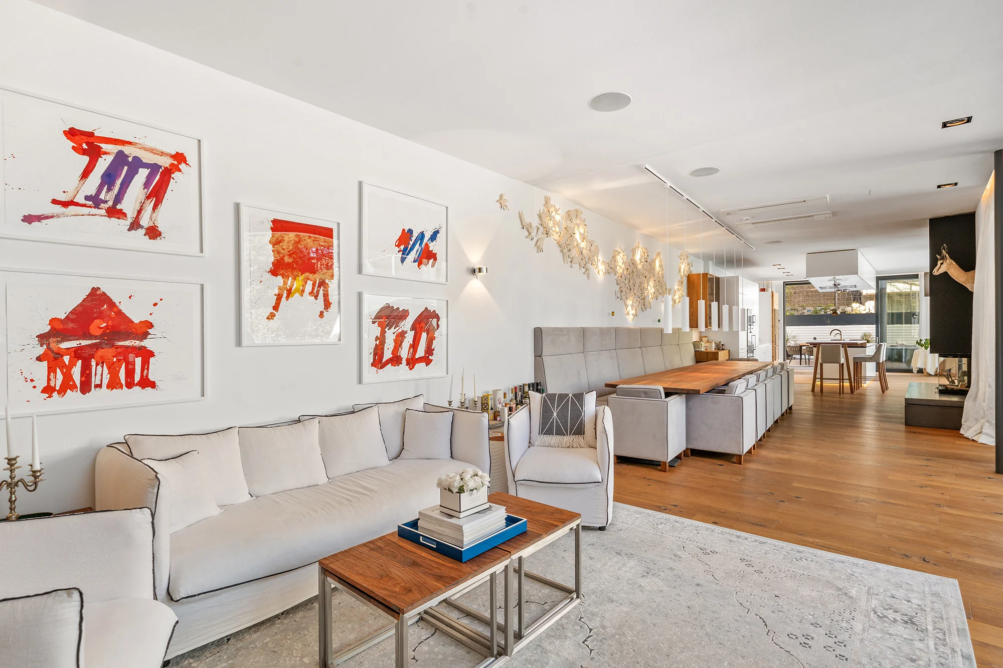 Blick in den Salon vom Entree´ Blick in den Salon vom Entree´